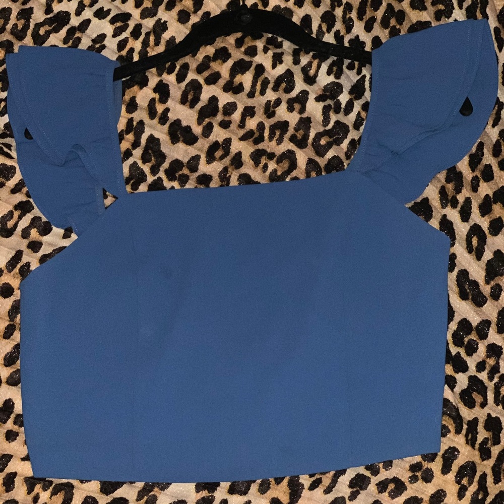 alice+olivia crop top